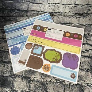 Creative Memories WISHFUL & SIMPLE BLOOMS Border Kits